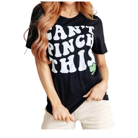 NEW 123 AMORE can't pinch this graphic tee in black - Picture 7 of 9